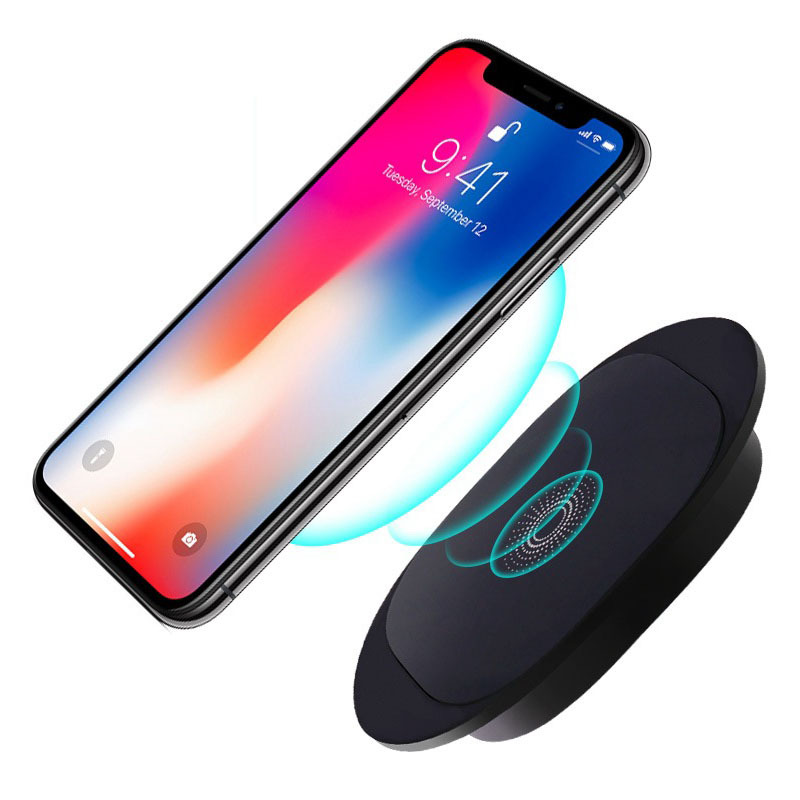 OEM/ODM 25mm Long Distance Wireless Charger invisible marble hidden Under desktop office furniture table fast wireless charger
