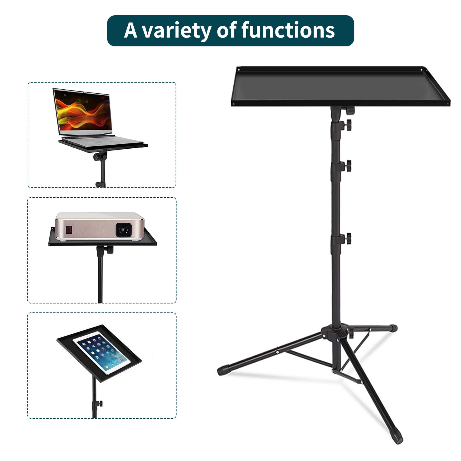 OEM/ODM projector screen tripod stand aluminum selfie monopod aluminum rescue tripod stand