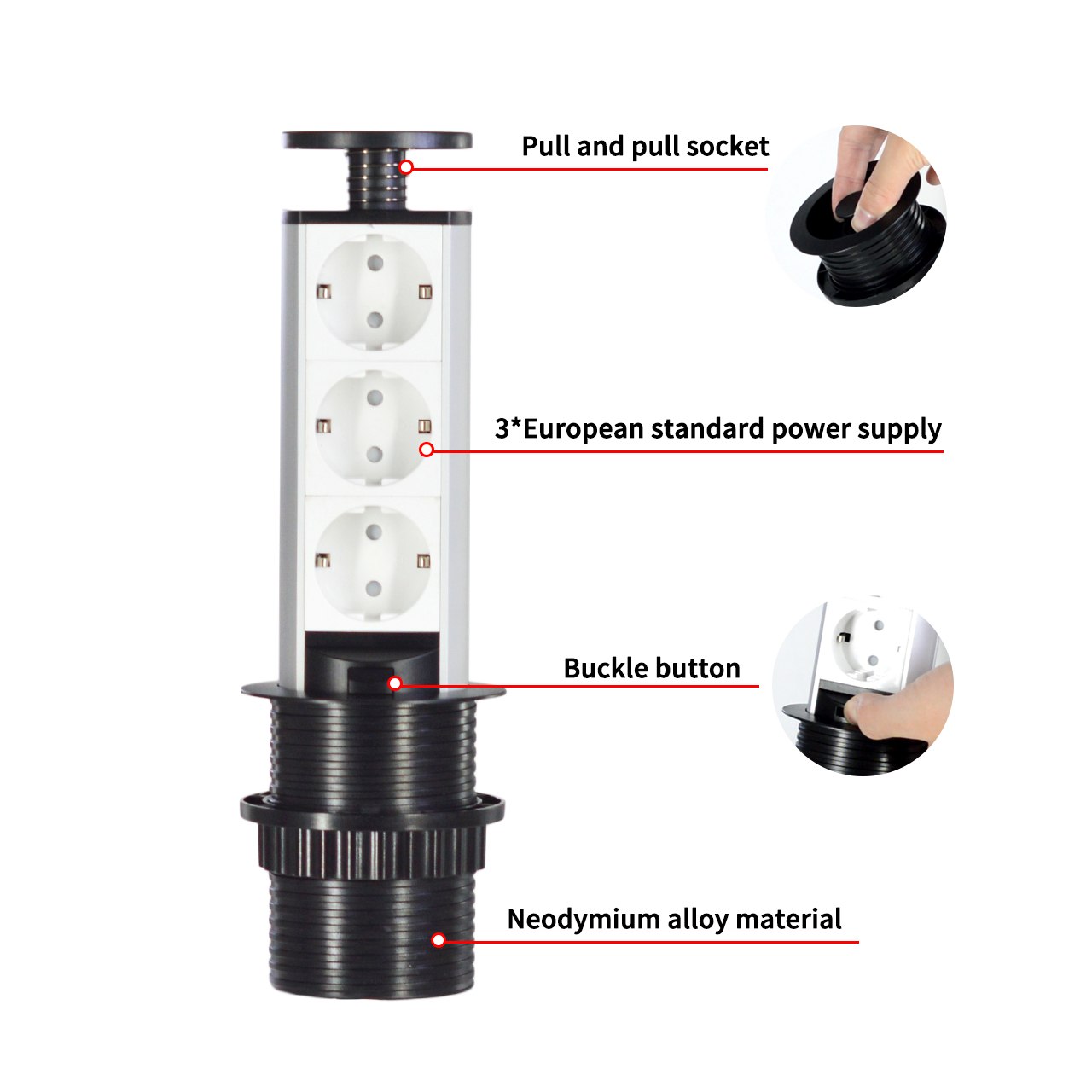 pop up electrical sockets kitchen worktops