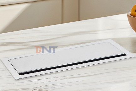 New product: Desktop embedded brush flip socket