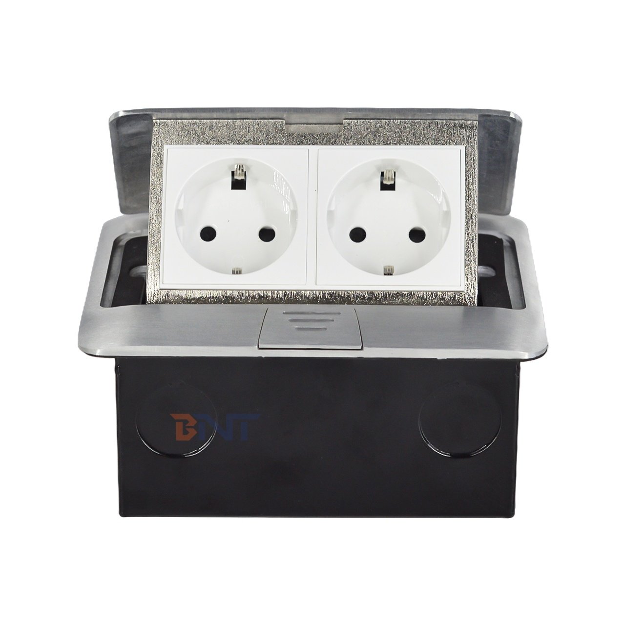 Custom EU Power Ground Socket IP44 Level Waterproof Slow Pop up Floor Socket 16A Rated Current