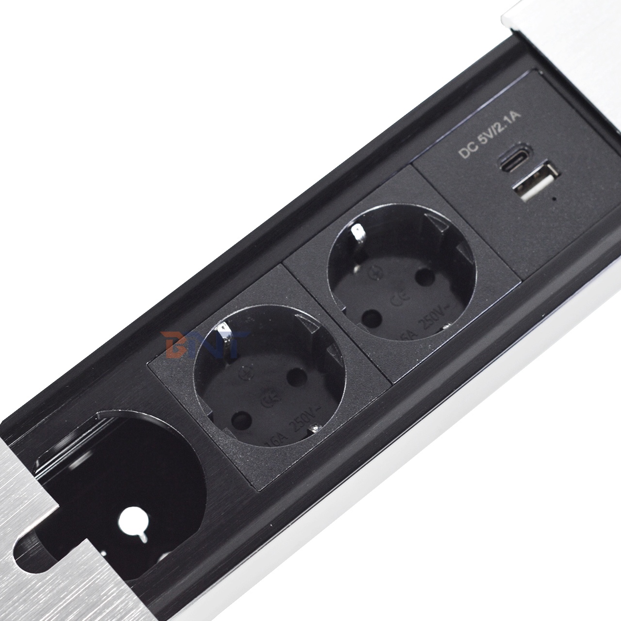 Embedded Design Power Socket Sliding European Power Station Socket Embedded Design Power Socket Sliding European Power Station Socket
