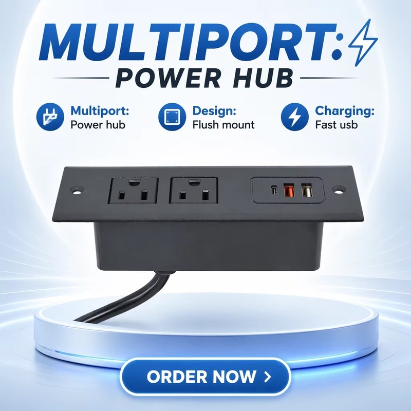Sofa Tabletop Power Outlet - detail 1