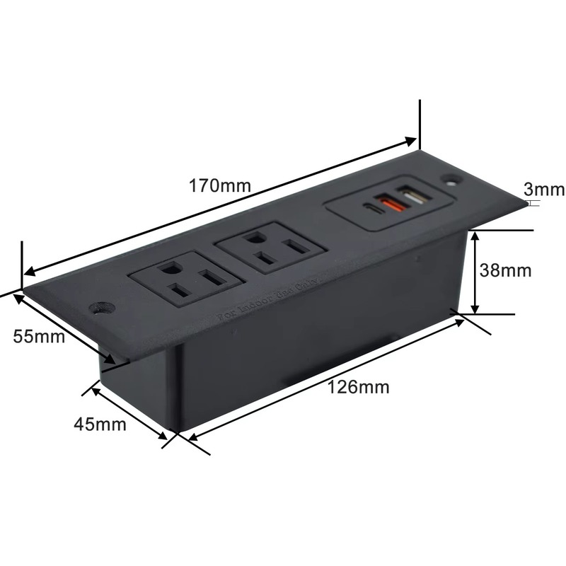 Sofa Tabletop Power Outlet - detail 3
